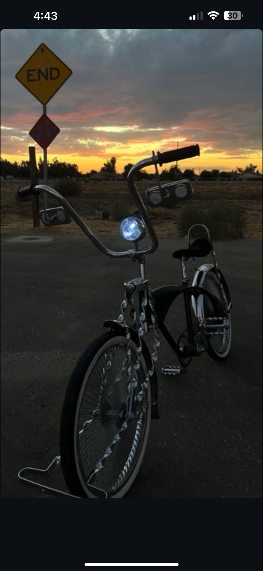 Lowrider Bike 20in