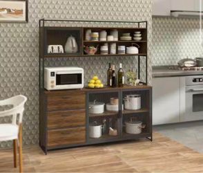 Brand new kitchen buffet/ coffee bar storage cabinet