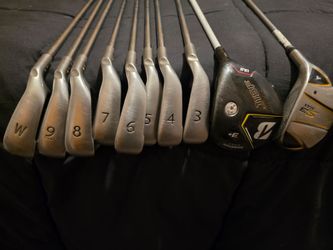 Ping G20 3-PW, Cobra 4 hybrid & Bridgestone 3w