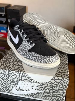 Air Jordan 1 Low Black Cement