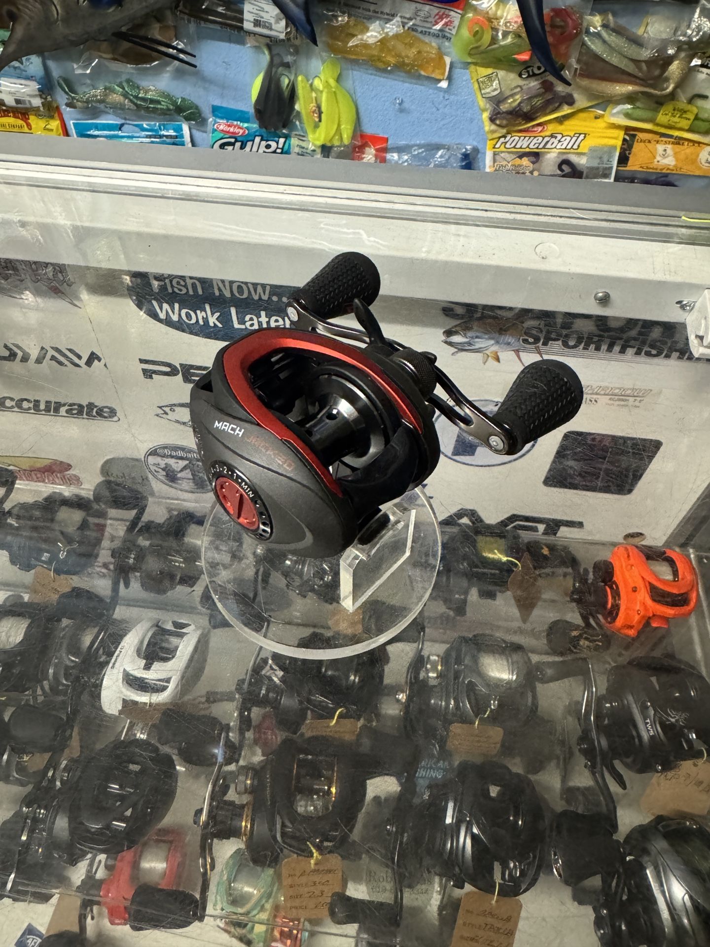 New Lews Jacked 7.5.1 Ratio. Baitcasting Fishing Reel. 