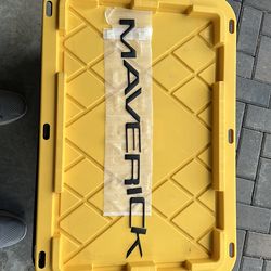 Ford Maverick tailgate letter inserts