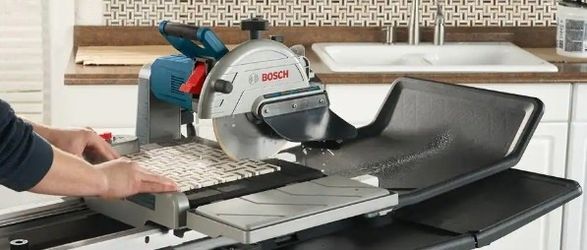 Bosch 10 inch Tile Saw with upgraded stand