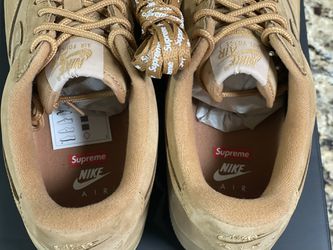Nike Nike Air Force 1 Low Supreme Wheat  Size 8 Available For Immediate  Sale At Sotheby's