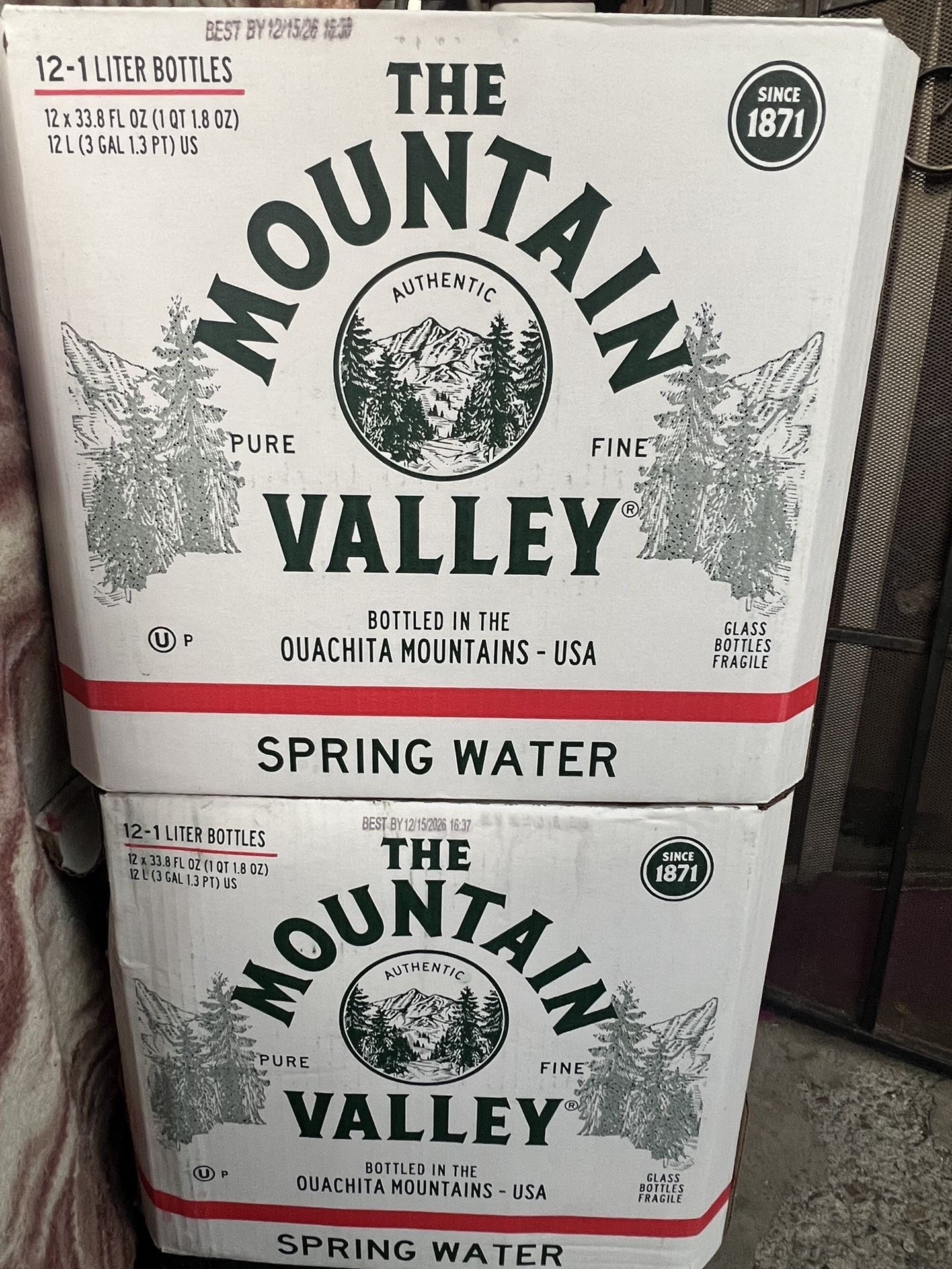 Mountain valley water 