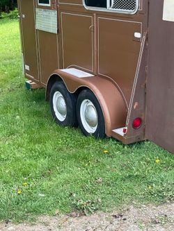CLASSIC, VINTAGE 1979 MILEY CLIPPER 66, 2 HORSE TRAILER FOR SALE