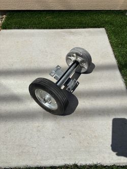 Rolling gate wheels