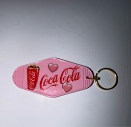 Coca-Cola Motel Keychain