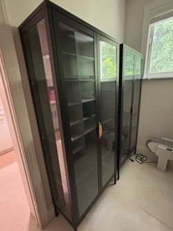 Glass Bookcase