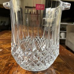 Gorgeous Cristal D’Arques Crystal Champagne Bucket!!