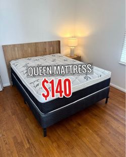 New Queen mattress only $140