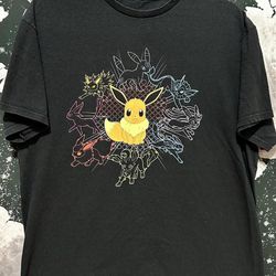 Pokémon Trading Card Game Eevee Character Shirt 