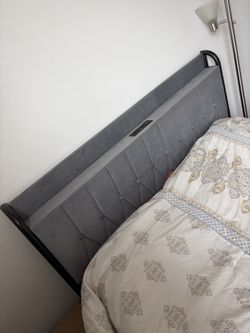 Queen Bed Frame And Lull Mattress For Sale