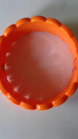 Fashion Bracelet Bright Orange let's make a DEAL