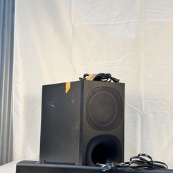 Sony HT-SC40 Soundbar Home Theater System – Subwoofer – Black – No Remote