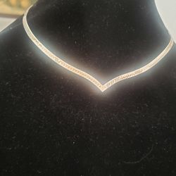 NECKLACE SILVER 9.25 