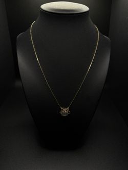 18k Hello Kitty Necklace 