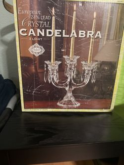Crystal Candelabra