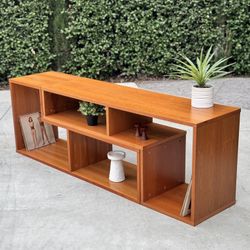 Mid Century Modular Extendable Shelving Unit Bookshelf Book Shelf TV Stand