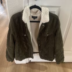 Green Corduroy Jacket 