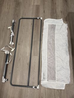 Regalo Hideaway 54" Extra Long Bed Rail Guard for Toddlers with Reinforced Anchor Safety System