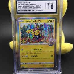 Shibuya's Pikachu Holo CGC 10