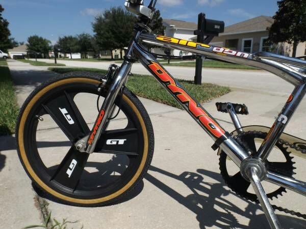 Dyno air bike chrome gt