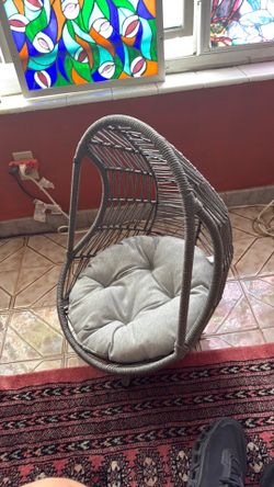Modern Wicker Pet Bed for Small Dogs or Cats with Cushion