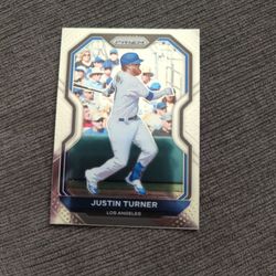 Justin Turner Baseball Card 