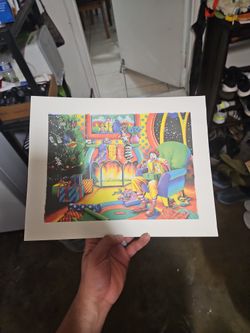 Ronald McDonald Limited Edition Print Christmas 10x15