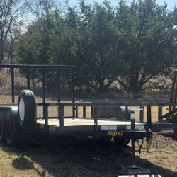 16 Ft Utility Trailer 