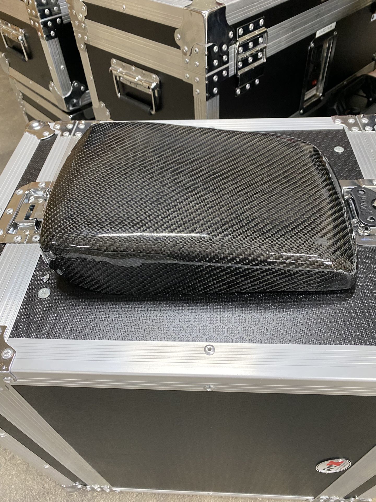 2004-2008 Acura TL Carbon Fiber Armrest Cover