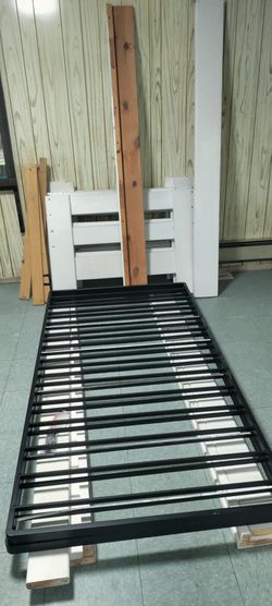 White bunk bed $60