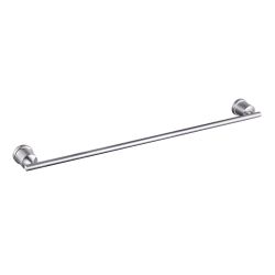 24 in. Towel Bar Bathroom Wall Mounted Stainless Steel Bathroom Towel Rack and Towel Holder in Brushed Nickel