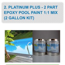 Supreme Paint Epoxy.   Each Kit Is  New