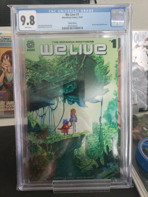 We Live #1 CGC 9.8- Metal Edition