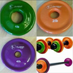 Danskin 4 in outlet 1 dumbbell set