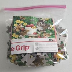 Berry Sweet Bunny 300 Piece Jigsaw Puzzle 