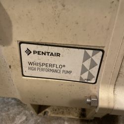 NEVER USED NEW PENTAIR WHISPERFLO HIGH PERFORMANCE HOT TUB  PUMP