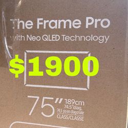 Samsung 75 The Frame Pro Tv 2025 Model 