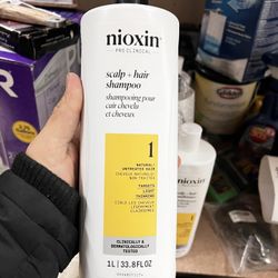 Nioxin System 1 Cleanser Shampoo 1 Liter/33.8Oz, Cyber Monday Deal!, New in Box