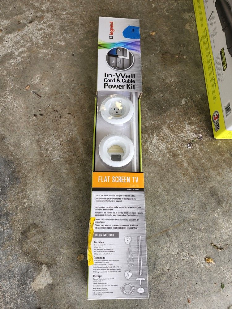 Legrand In Wall TV Power Kit