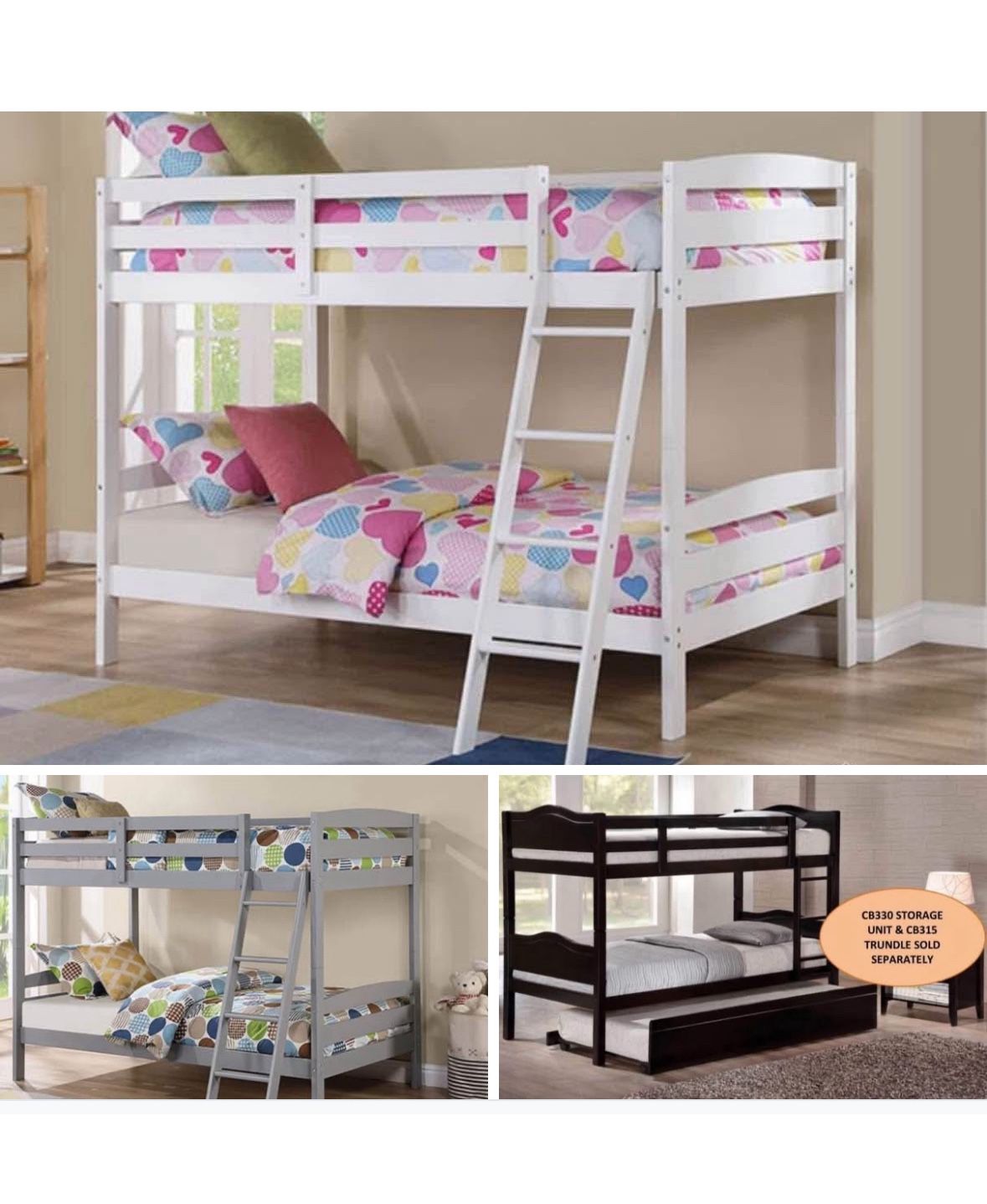 Bunk Bed Twin And Twin Not Including Mattress