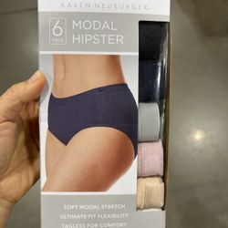NWT Karen Neuburger Modal Hipster 6-Pack