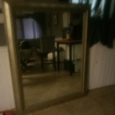 Large Antique Mirror