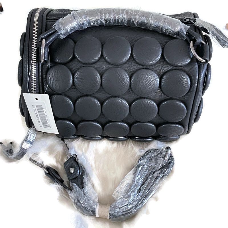 NWT Crossbody Cylinder Button Bag