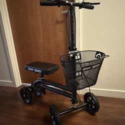KneeRover Knee Scooter + Basket – Barely Used