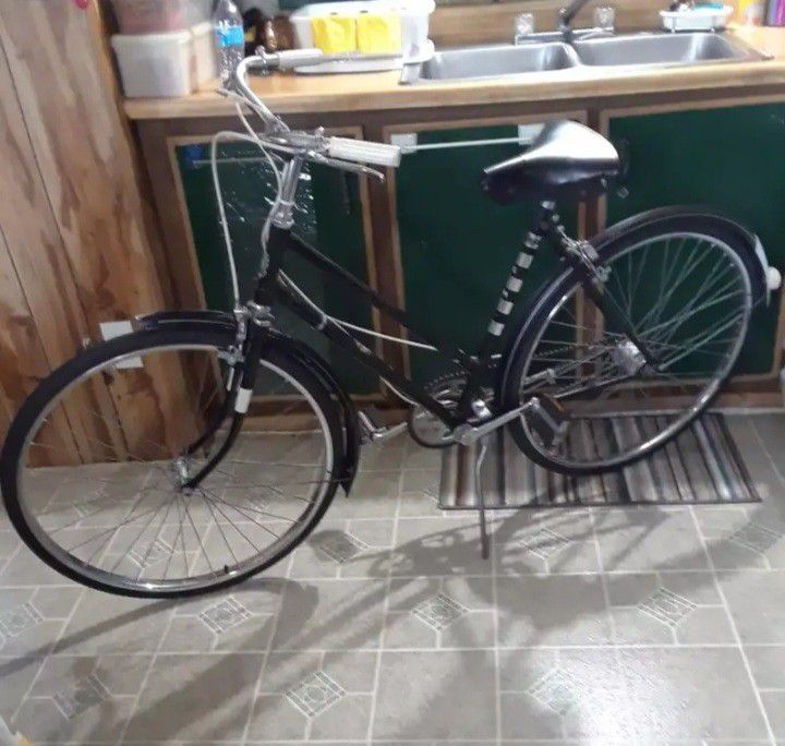 Collectable Vintage 60s Dunelt 3 Speed Women's Cruiser Bicycle In Good Condition,  Nothing Wrong With The Bicycle,  $300.