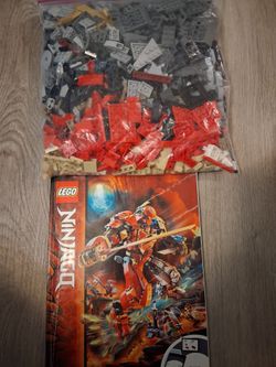 Lego ninjago fire and earth mech