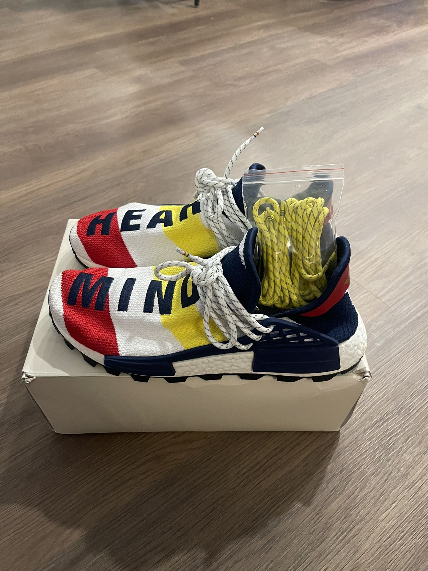 Men’s Size 11, Adidas Human Race BBC HU NMD